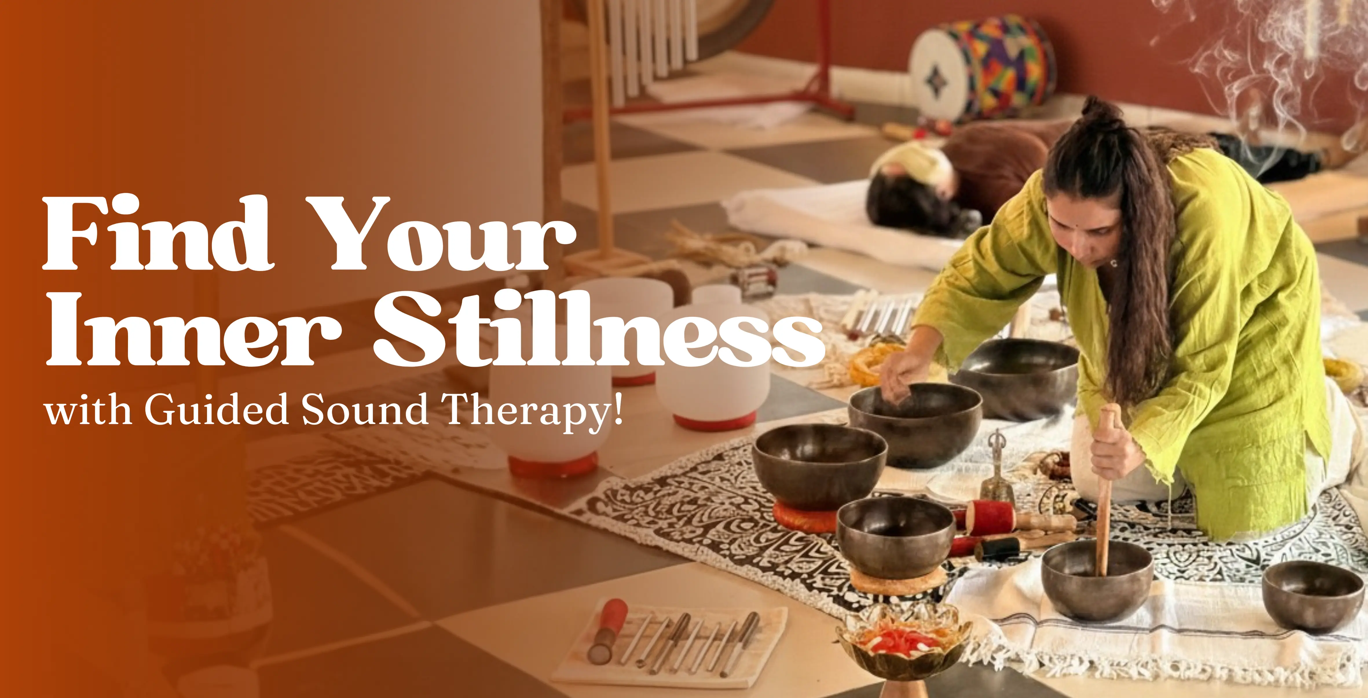 Sound Healing Wellness Background